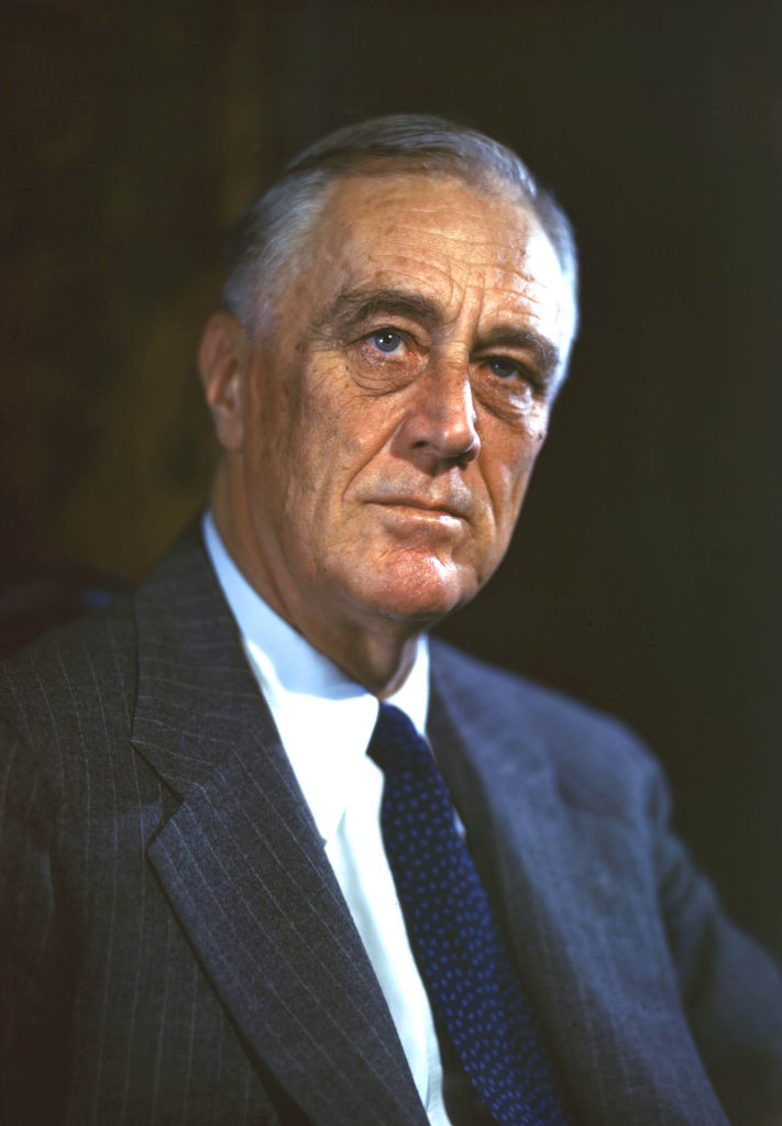 Franklin D. Roosevelt was the President of US from 1933 to 1945