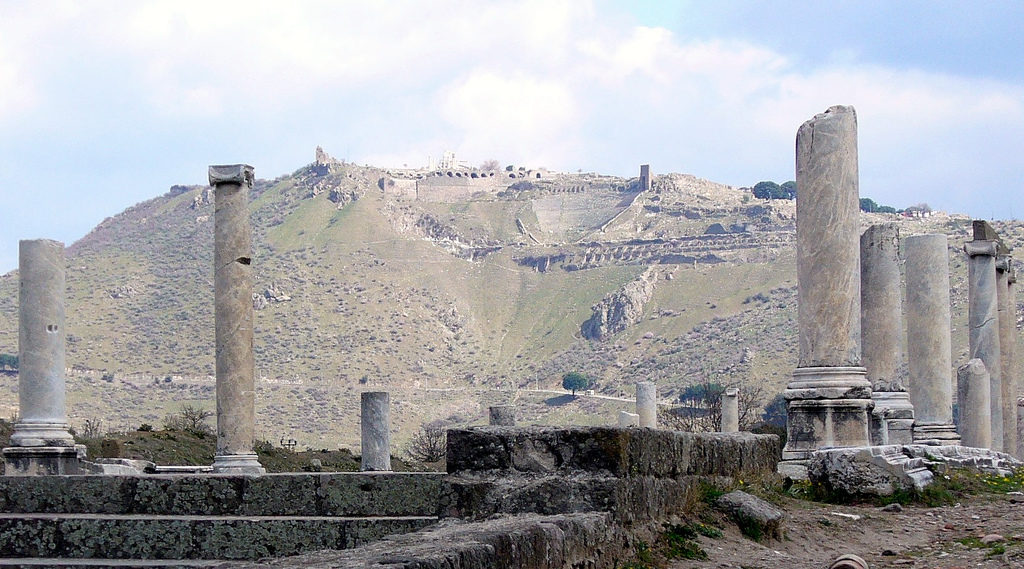 Ancient Pergamon Library