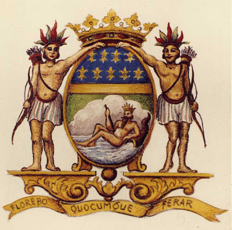 French East India Company's Coat of Arms/ Armoiries_de_la_Compagnie_des_Indes_Orientales