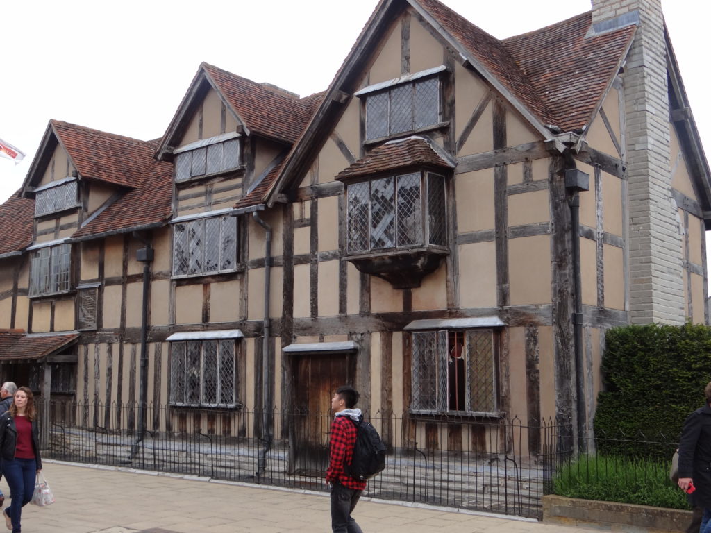 Shakespeare’s Birthplace in Startford-Upon-Avon