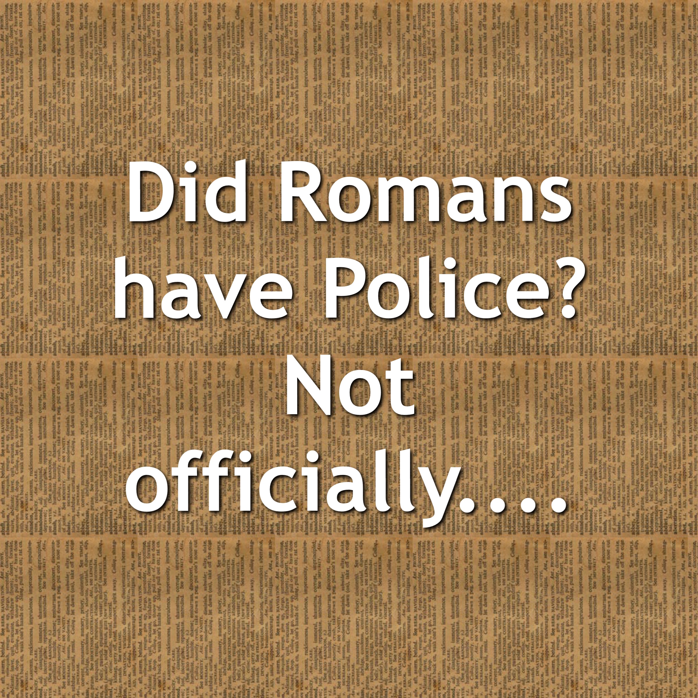 When Accused In Ancient Rome….