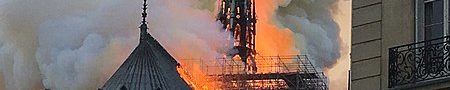 Fire at Notre Dame, 2019